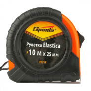Рулетка Elastica, 10 м х 25 мм, обрезиненный корпус  Sparta 31314