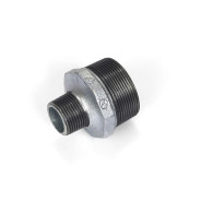 Ниппель ред. 1" х 1/2" нар.-нар. оцинкованн.  AV Engineering AVEC500000112