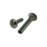 Винт-стяжка мебельный М6х29 mm никелированный (10 шт в зип-локе)  SMZ1-87264-10...STARFIX 1553912