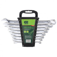 Набор ключей комбинированных, 8-19мм, CrV, 8 шт  Сибртех 15448