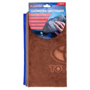 Салфетка чистящая микрофибра с логотипом 30*30 см (3шт/уп)  ...Forsage F-NHE33 TOYOTA
