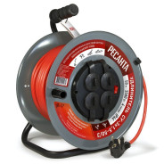 Удлинитель силовой на металлической катушке 50м, 3.5кВт, Ресанта СУ-3х1.5-50/3...РЕСАНТА 61/118/8