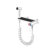 Смеситель для биде (Lt) D35, серия Lotus белый, (На стену, Излива нет) a-five ...A-five A5-0745