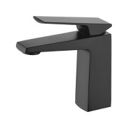 Смеситель для умывальника (Lt) D35, серия Lily черный, (Монолитный излив) a-five ...A-five A5-1221