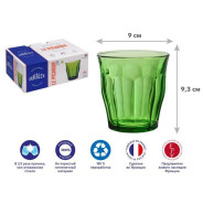 Набор стаканов, 6 шт., 310 мл, серия Picardie Green  AROMA REPUBLIC 1028GB06C0111