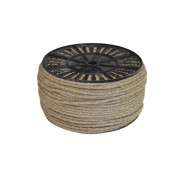 Веревка льняная крученая 6 мм 200 м  STARFIX SMP-67051-200