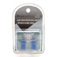 Светодиод W5W (blue конус) 9,5-8   KING CSL-2028