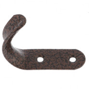 Крючок-вешалка №7, антик медь, 10шт.  Металлист 91599