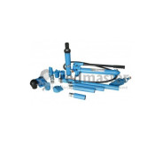 Набор, гидроцилиндров и насадок для кузовных работ, с насосом 4т. в кейсе (металл)  ...UNITRAUM UN70401S