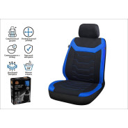 Чехол на сиденье автомобиля универсальный, полиэстер, черно-синий  ...ARIZONE 40-155005