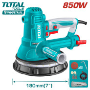 Шлифмашина для гипсокартона,850Вт, 180мм,1000-2900об/мин, регулир.оборотов, подсветка,  ...TOTAL TDWS10508