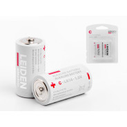 Батарейка C LR14 1.5V alkaline 2шт.  LEIDEN ELECTRIC 808004