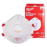 Респиратор с клапаном FFP3 (10 шт) MILWAUKEE Milwaukee 4932471906