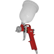 Краскопульт пневматический (3.5атм/1.5мм HP/верхний бачок 0.6л пластик) (0704.010200)  ...ELITECH 175944