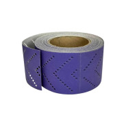 Шлифлист 70 мм х 12 м отрывной мультипылеотвод P80 (керамика на бумаге) ...Гамматест GTA297F080