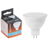 Лампа светодиодная JCDR 5 Вт 230В GU5.3 5000К ЛЮКС  ЮПИТЕР JP5101-50