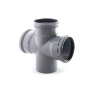Крестовина для внутренней канализации  110/110/110х87   РосТурПласт 36473