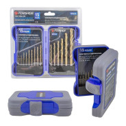 Набор сверл по металлу 1.5-10мм (15шт.)  Forsage F-924U15