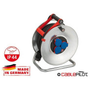 Удлинитель на катушке 50м, 3 розетки, 3.3кВт, 3х1.5mm2, IP44, Garant  ...BRENNENSTUHL 1198530