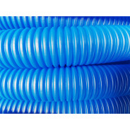 Трубка защитная гофрированная, 23mm бухта 50м синяя (для 16 трубы)  ...AV Engineering AVE800-007