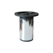 Опора мебельная круглая d50х100-120 мм., хром  STARFIX SMF-5981
