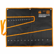 Органайзер тканевый для набора ключей 25пр.  ISMA ISMA-5261P-P