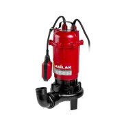 Насос погружной для грязной воды SLP-2001 (С измельчителем, 2000 Вт, 18000 л/ч, погружение до 6 м)  ...ASILAK AS4410-2