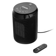 Тепловентилятор керамический DTFC-2000X, 2 кВт, wi-fi, пульт, динамик, вращение, 3 реж.   ...DENZEL 96426