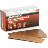 Гвозди финишные (шпильки) 23GA для пн. нейлера финишного диам. 0.64 mm длина -20 mm, 5000 шт  ...Matrix 57675
