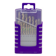 Сверла по металлу, набор 19пр. (1-10мм)  MEGATOOLS MT-924U19