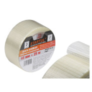 Лента клейкая усиленная стекловолокном 48mmх25м PROFI  STARTUL ST9052-48-25