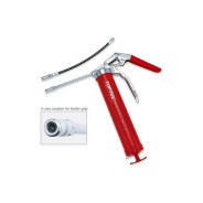 Шприц автомобильный усиленный 400мл с доп.гибким шлангом  (двухступенчатое сжатие) TOPTUL ...Toptul JGAE0207