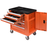 Тележка инструментальная с инструментом (184 пр.)  STHOR 58560