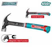 Молоток-гвоздодер 0,45 кг  TOTAL THCH61016L