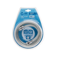 Шланг душевой, PVC, 1/2" г-г 200 см, хром  AV Engineering AVSSS-112