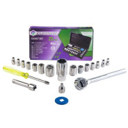 Набор инструментов 21пр. 1/4"3/8"(6гр)(4-17мм)  Помощник P019K