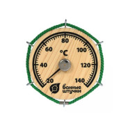 Термометр для бани и сауны "Штурвал" (Размер: 14х14х2 см)  ...БАННЫЕ ШТУЧКИ 18054
