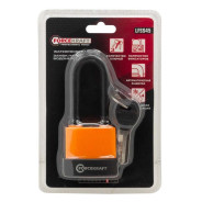 Замок навесной (дужка 9х7мм, пространство для замка 54х17мм, 3 ключа)  ...FORCEKRAFT FK-LFSS45