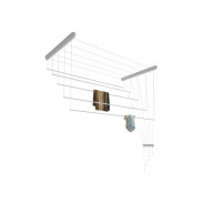 Сушилка для белья потолочная стальная 1.6 м, 5 стержней, белая  ...ЛИАНА СП-004