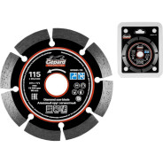 Алмазный круг 115х22 mm универсальный сегментированный (сухая резка)  ...GEPARD GP0801-115