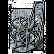 Тележка для поливочного шланга PRINOX 3/4"  80м   BRADAS AG4318