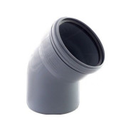 Колено для внутренней канализации 110х45   РосТурПласт 36676