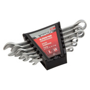 Набор ключей комбинированных, 6 - 17 mm, 6 шт., CrV, матовый хром  ...Matrix 15402