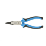 Длинногубцы прямые 160 mm, хром-ванадий, двухкомпонентные рукоятки  ...Барс 17195