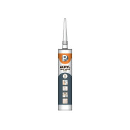 Герметик акриловый Acryl, белый, 280мл,  P Plus 01-5-1-041
