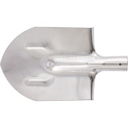 Лопата штыковая, нерж. сталь, 200х265 мм, ребра жесткости, без черенка  ...Сибртех 614375