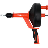 Трос для прочистки канализационных труб 7,6м  YATO YT-24991