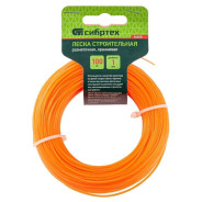 Леска строительная, 100 м, D 1 mm, цвет оранжевый Сибртех Matrix 84838
