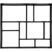 Форма для имитации плитки в свежем бетоне 450х400х40мм PP  VOREL 35061