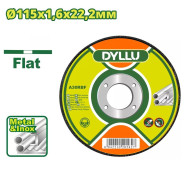 Круг отрезной 115x1,6х22,2 мм по металлу  DYLLU DTDC3345